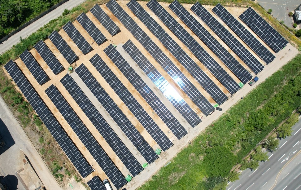 그리드위즈, 폐기물 매립장 상부 활용 860kW 태양광 건설 썸네일